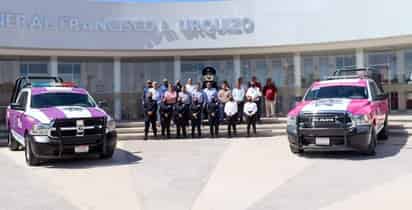 Desde hace meses se capacitó a los elementos que pertenecerán a Proximidad Social y a la Agrupación Violeta. (EL SIGLO DE TORREÓN)