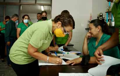 El registro se hizo ayer en las instalaciones de la Sección 87.