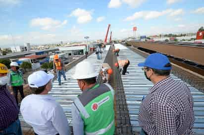 Se trata de una estructura de 5 mil toneladas de acero y 5 mil toneladas de concreto, lo que la convierten en una obra de ingeniera con un estricto control de calidad. (EL SIGLO DE TORREÓN)