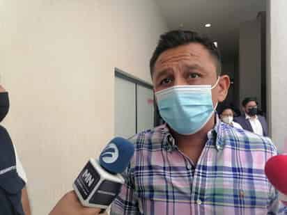 El alcalde de Matamoros, Miguel Ángel Ramírez, informó sobre el avance del cuartel militar. 