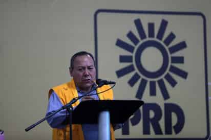 El presidente nacional del PRD asistió el día de ayer a Saltillo. (EL UNIVERSAL)
