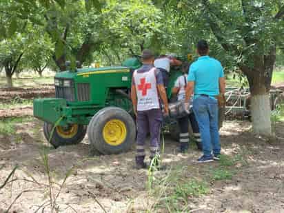 Operador de tractor muere de manera instantánea al impactar su cabeza contra la rama de un árbol. (EL SIGLO DE TORREÓN)