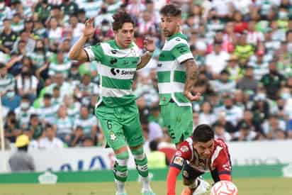 Guadalajara empata en casa del Santos Laguna en el Apertura 2022