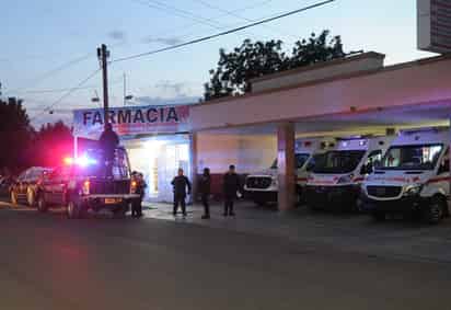 Distintas corporaciones de seguridad acudieron al lugar. (EL SIGLO DE TORREÓN)