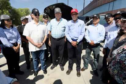 El alcalde José María Fraustro Siller, coincidió en que la relación entre Saltillo y Austin, Texas, es especial . (EL SIGLO DE TORREÓN)