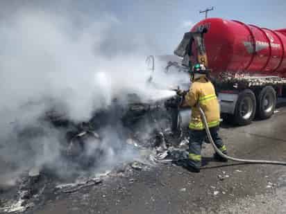 Transportaba un total de 80 mil litros de gasolina.