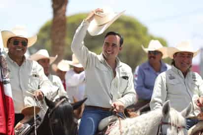 La cabalgata comenzó el pasado sábado 30 de julio en Frontera y concluyó ayer domingo en el municipio de Cuatro Ciénegas.