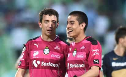 Agustín Marchesín junto a Carlos Acevedo en el 2016. (FOTO: ARCHIVO)