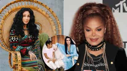 Es un vampiro: Viralizan foto de Cher con Janet Jackson siendo una niña ¿Qué edad tienen en realidad?