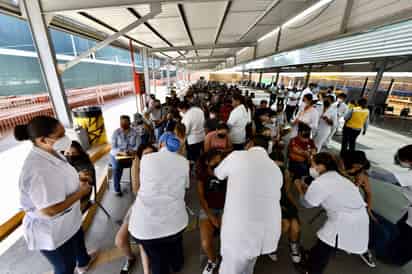 El Centro Comunitario de Peñoles ha sido una sede muy demanda en las Jornadas de Vacunación.