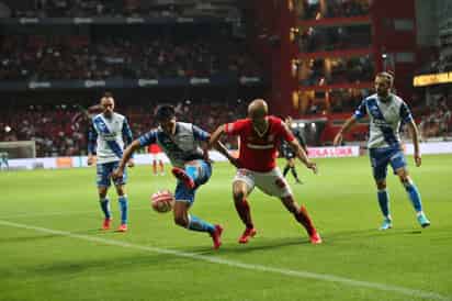 El colombiano Andrés Mosquera define el empate del Toluca vs Puebla
