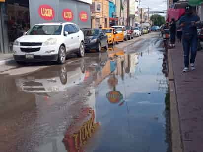 Solo encharcamientos leves dejó la lluvia en Matamoros. (EL SIGLO DE TORREÓN)