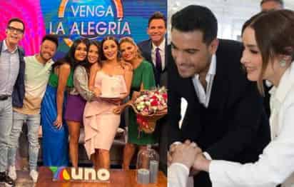 ¿Cynthia Rodriguez y Carlos Rivera no invitaron a los conductores de VLA a su boda?