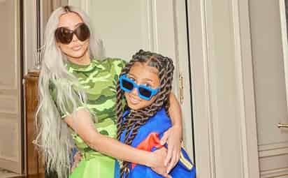 ¡Mamá, mamá, por favor borra eso!: North West reclama a Kim Kardashian por grabarla cantando