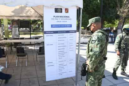 Se realiza segunda etapa de campaña de canje de armas.