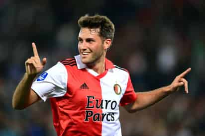 Santiago Giménez se estrena en el partido Feyenoord vs Emmen