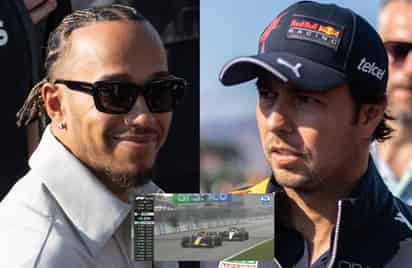 La intensa batalla entre Lewis Hamilton y 'Checo' Pérez en el GP de Países Bajos
