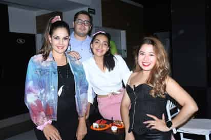 Liz Riosvelaso, David Madrid, Diana e Ivonne Zapata (EL SIGLO DE TORREÓN/FERNANDO COMPEÁN) 