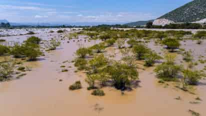 Un grupo de personas que se encontraba en el vado del río se percataron de la presencia de un cuerpo.