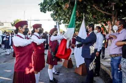 En San Pedro también recordaron la batalla de Chapultepec, donde seis cadetes perdieron la vida por defender la patria. (EL SIGLO DE TORREÓN)