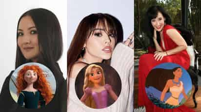 Famosas mexicanas que han dado vida princesas Disney