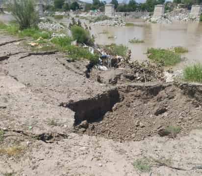 Se comenzaron a reportar algunas abras en la colonia Plan de Ayala y otras más en el propio lecho del Nazas. (EL SIGLO DE TORREÓN)