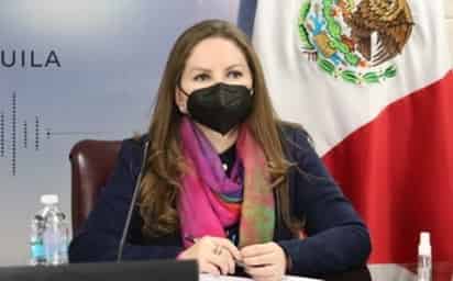Katy Salinas, titular del Instituto Coahuilense de las Mujeres, señaló que el Estado cuenta con diversas instituciones especializadas. (EL SIGLO DE TORREÓN)