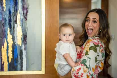 Lucas James Hargreaves Escalante con su madre Sofía Escalante González (EL SIGLO DE TORREÓN/ERICK SOTOMAYOR) 