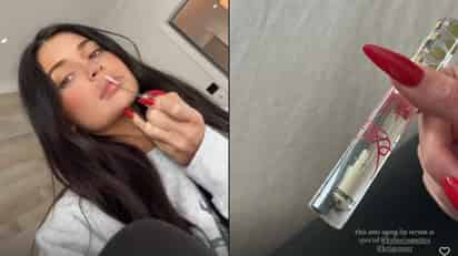 ¿Nueva tendencia? Kylie Jenner se aplica suero antienvejecimiento en los labios