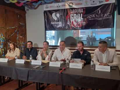 Directivos de Canirac, patrocinadores y Subsecretaría de Turismo anunciaron la actividad. (EL SIGLO DE TORREÓN)