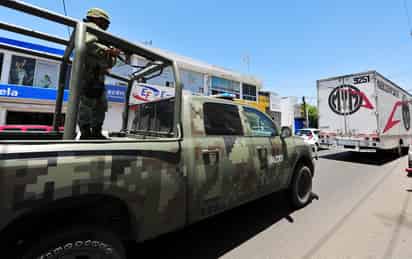 La presencia del Ejército contribuye a mejorar la seguridad. (EL SIGLO DE TORREÓN)