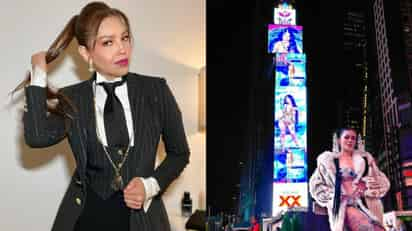 Ni yo he estado ahí en ese: Thalía le reclama a La Más Draga por su aparición en Times Square