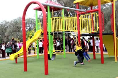 Dicha área de recreación se entregó a una comunidad de Santa Fe. (EL SIGLO DE TORREÓN)