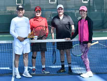 Celebran Torneo de Tenis de convivencia en Campestre Torreón