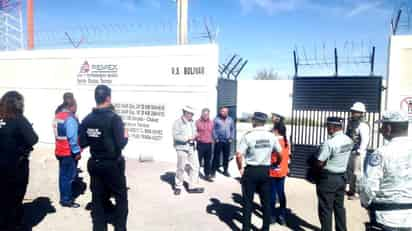 Elementos de seguridad y rescate apoyaron en los simulacros. (EL SIGLO DE TORREÓN)