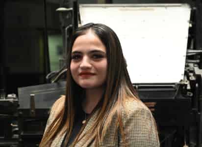 Michelle Adahara Martínez Salais es estudiante de Derecho en la Universidad Iberoamericana. (MIXTÉ ANTUNA / EL SIGLO DE TORREÓN)