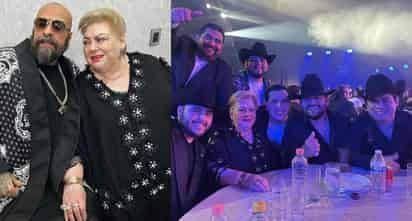 Paquita la del Barrio se convierte en la envidia de muchos al posar junto a grandes artistas 