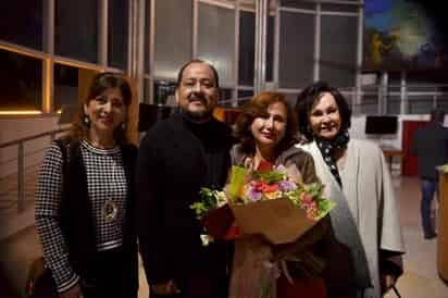 Ana Cecila Monárrez, Mario Garza, Maribel Sarabia (invitada especial) y Yeye Romo (EL SIGLO DE TORREÓN/ERICK SOTOMAYOR) 