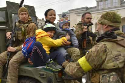 Las autoridades ucranianas han iniciado ya más de 430 causas de crímenes de guerra derivados de los hechos en la región de Jersón. (EFE)