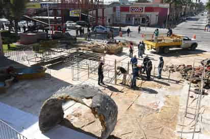 Podría ser hoy cuando termine la instalación del Nacimiento. (EL SIGLO DE TORREÓN)