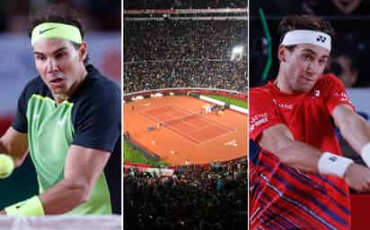 Una noche de mucha intensidad fue la que entregaron los números dos y tres del ranking de la ATP. (EL SIGLO DE TORREÓN-AGENCIAS)