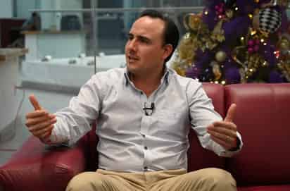 Dijo que está en juego el desarrollo y la seguridad, para que Coahuila no se convierta en 'un Zacatecas'. (VERÓNICA RIVERA)