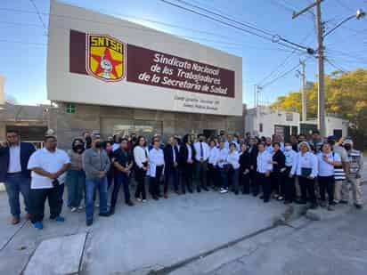 Se inauguraron las nuevas oficinas de la Sección 188 del Sindicato Nacional de Trabajadores de la Secretaría de Salud. (EL SIGLO DE TORREÓN)