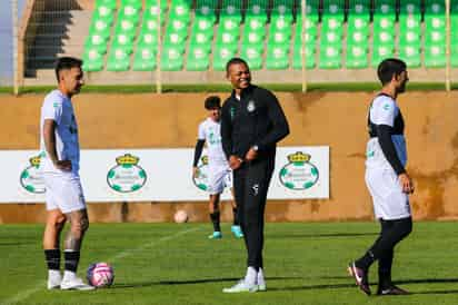 El delantero colombiano Harold Preciado disputará su tercer torneo con los Guerreros (CORTESÍA SANTOS LAGUNA) 