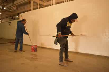 Se realizó el mantenimiento en las instalaciones del Rastro Municipal. (CORTESÍA)