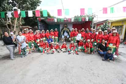 La Danza Guadalupana de Layo cumplió este 12 de diciembre, 45 años de servicio. (FERNANDO COMPEÁN)