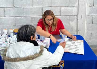 PAN lleva brigada a colonia en Frontera