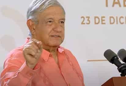 El mandatario morenista reflexionó sobre la situación del país y aseguró que el escenario es bueno, incluso 'para los de arriba y los potentados'. (ESPECIAL)
