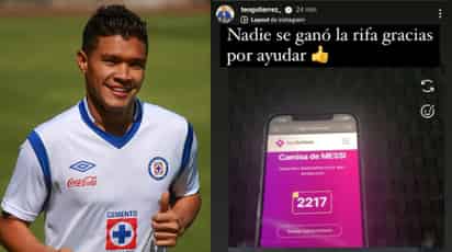 Exjugador de Cruz Azul rifa camiseta autografiada de Lionel Messi y se la queda porque 'nadie ganó'