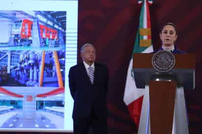 Sheinbaum rechazó ante el presidente López Obrador que se haya reducido el presupuesto para el Metro. (EL UNIVERSAL)